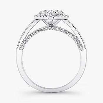 Round Diamond Halo Ring