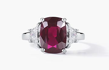 Ruby and Diamond Ring