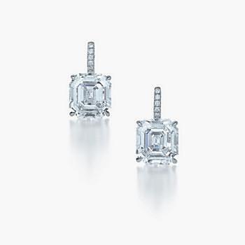 Asher Cut Diamond Earrings