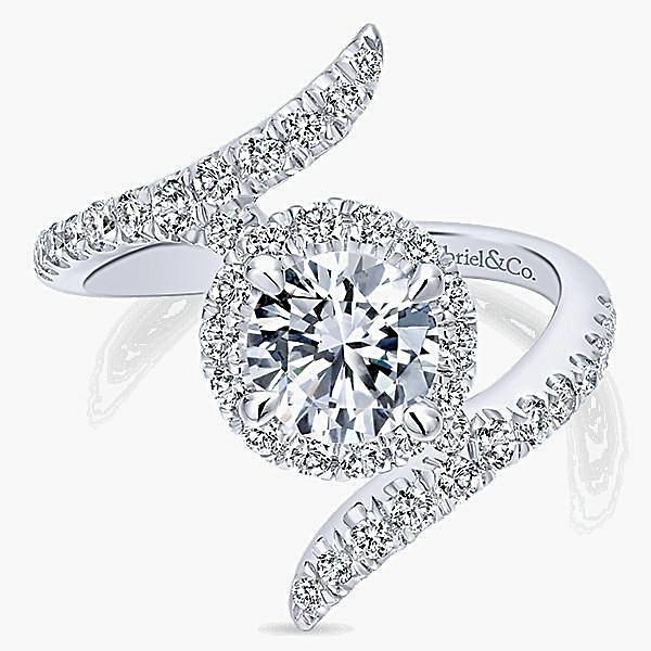 Bypass Diamond Ring