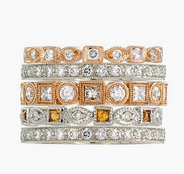 Diamond Stackable Bands